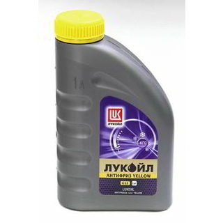 Антифриз желтый ЛУКОЙЛ G12 (1 кг.)